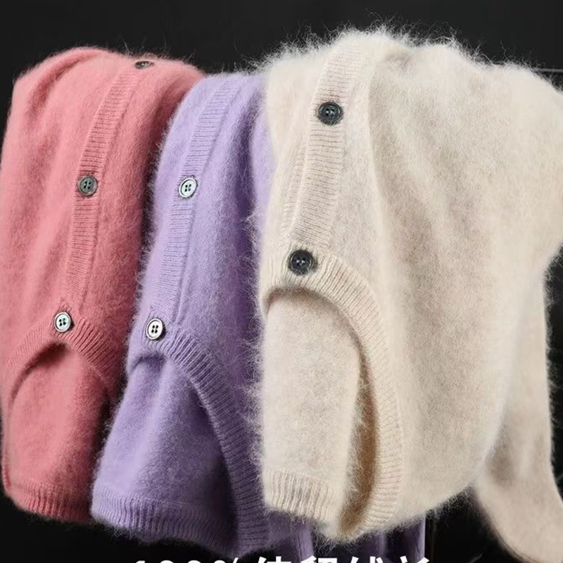 Wool Coat Peacoat - İlkbahar, Sonbahar ve Kış %100 Vizon