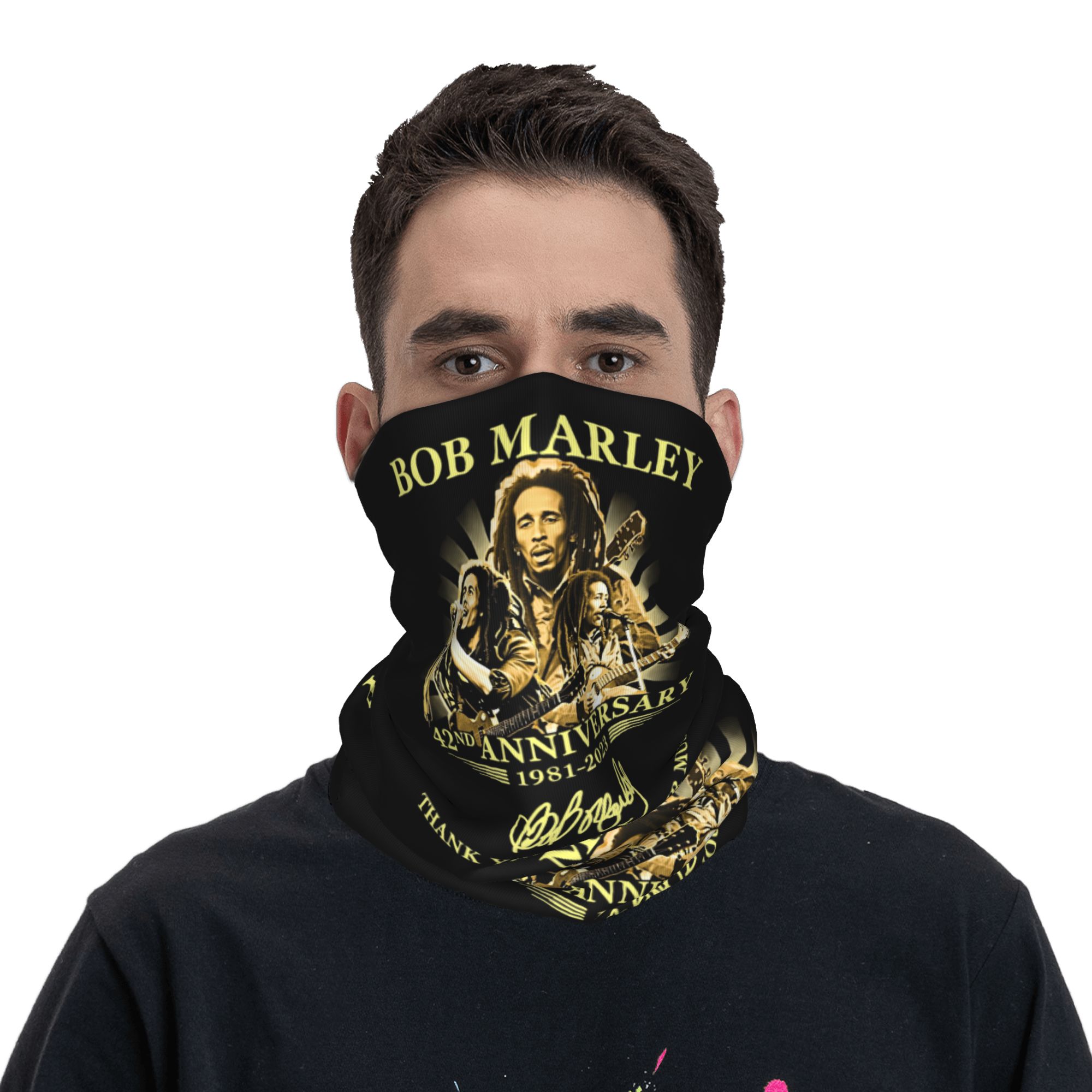 Özel Jamaika Şarkıcısı Reggae  - Neck Gaiter Fleece incelemesi ve fiyatı
