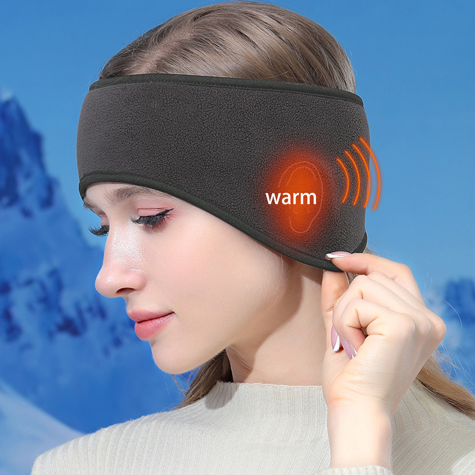 Kış Bisiklet Kulak Isıtıcı Kaf - Fleece Ear Warmer Band incelemesi ve fiyatı