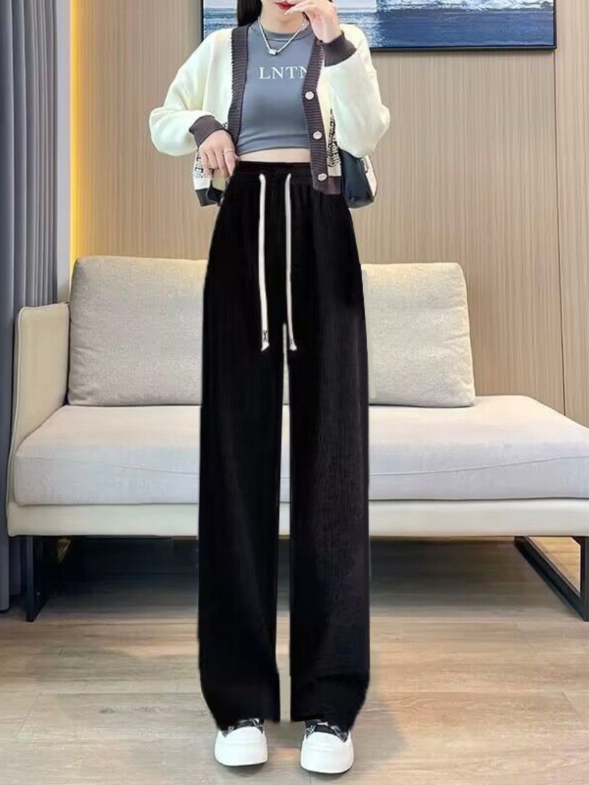 Kuzu Kadife Kalın Geniş Paça P - Corduroy Pant Warm incelemesi ve fiyatı