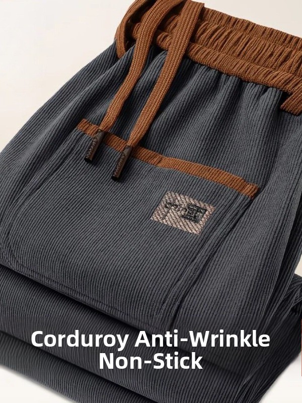 Erkekler için Rahat Kadife Pan - Corduroy Pant Warm incelemesi ve fiyatı