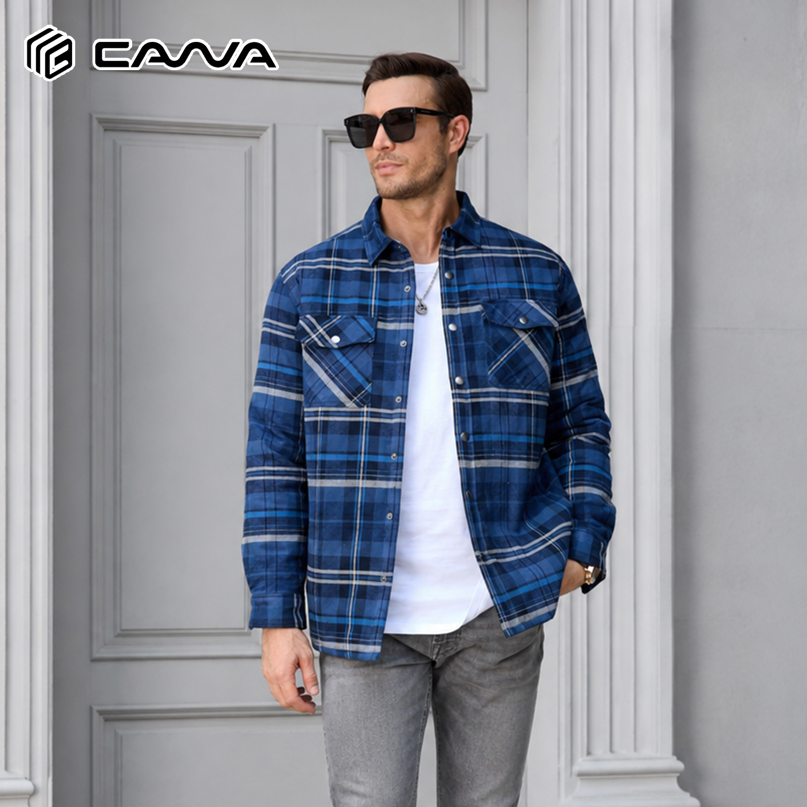 Erkek Kışlık Flanel Gömlek Cek - Flannel Shirt Lined incelemesi ve fiyatı