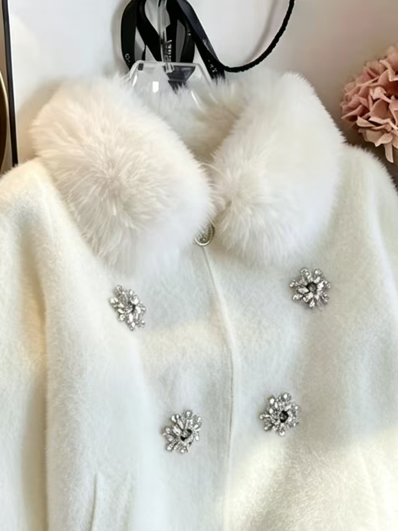 Kışlık Kalın Sıcak Dar Kesim S - Wool Coat Peacoat incelemesi ve fiyatı